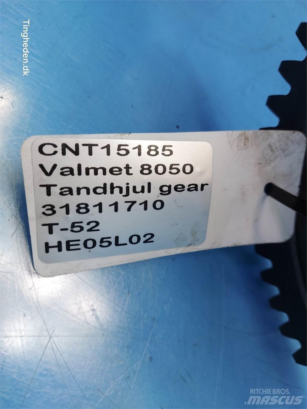 Valmet 8050 Przekładnie