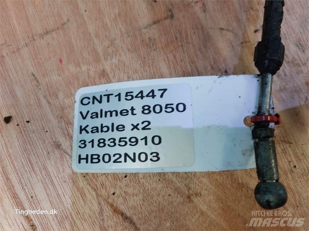 Valmet 8050 Kabina i wnętrze