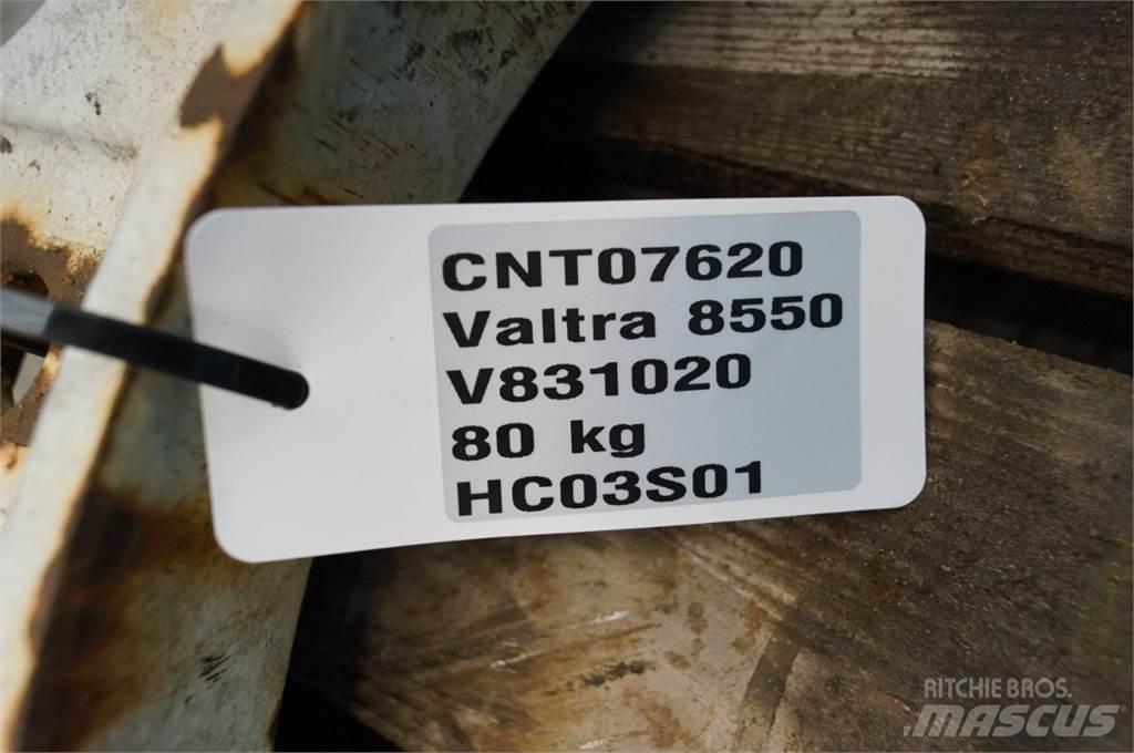 Valtra 8550 Przednie obciążniki