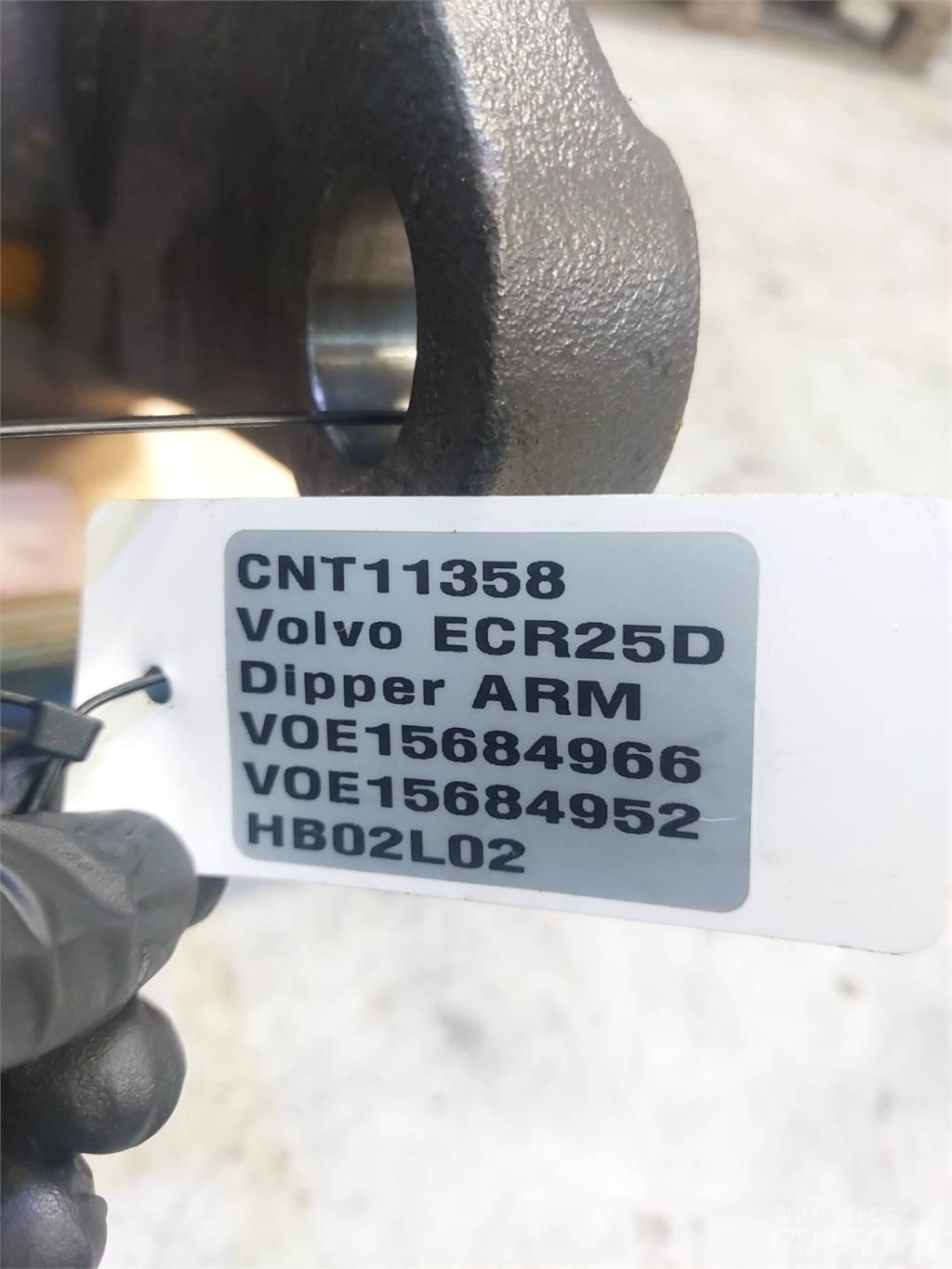 Volvo ECR25D Wysięgniki i ramiona