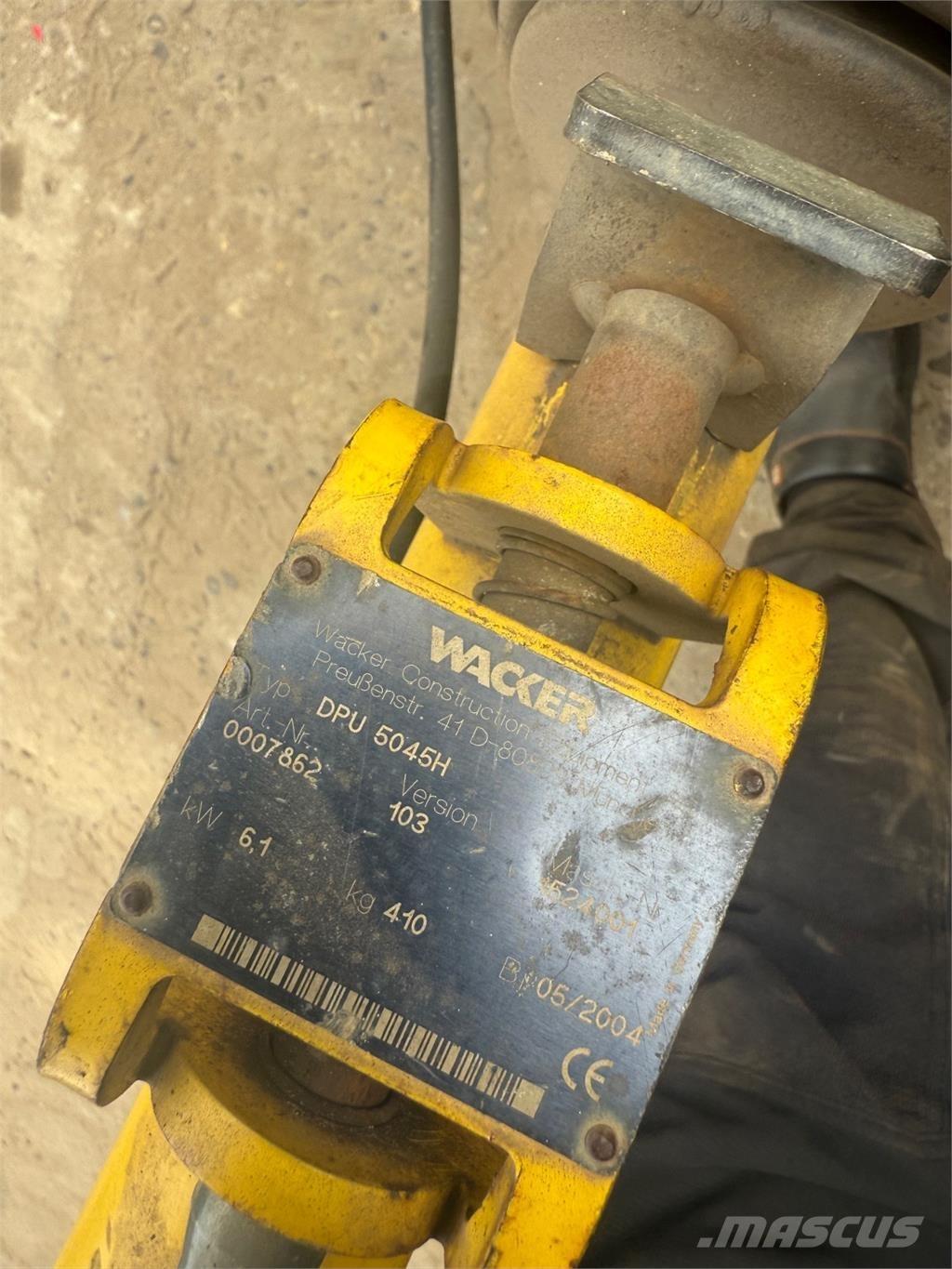 Wacker DPU5045 Ubijaki wibracyjne