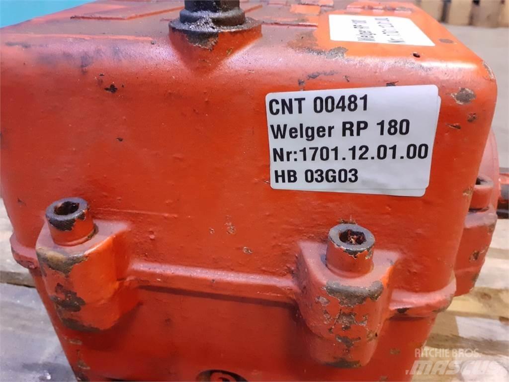 Welger RP 180 Przekładnie i skrzynie biegów