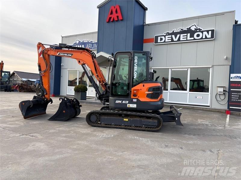 Develon DX63-7 Midikoparki  7t - 12t
