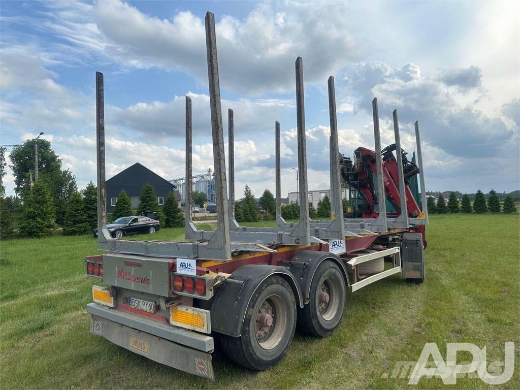  MHS Przyczepy do przewozu drewna