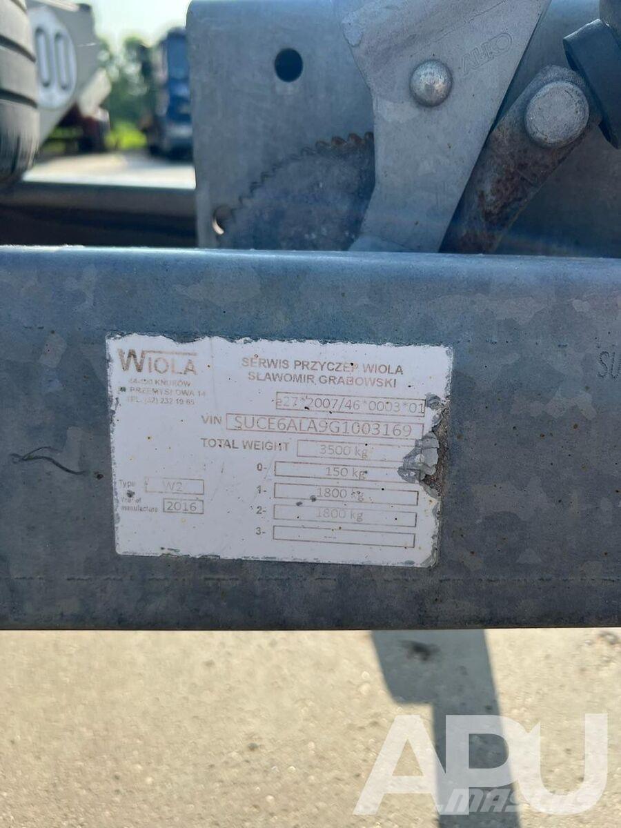 Wiola  Przyczepy do transportu samochodów