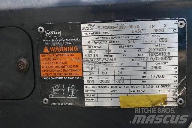 Doosan GC25P-5 Wózki widłowe inne