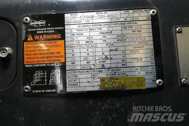 Doosan GC25P-5 Wózki widłowe inne