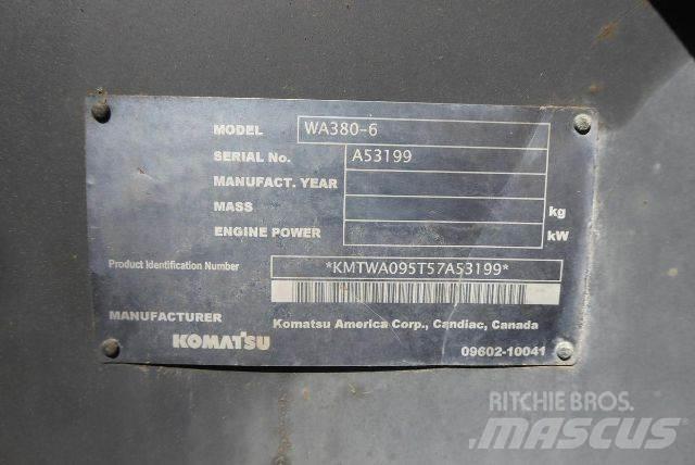 Komatsu WA380-6 Ładowarki kołowe