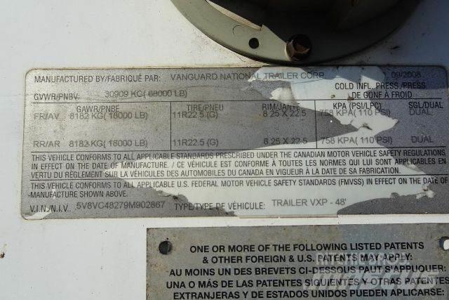 Vanguard VXP Przyczepy ze skrzynią zamkniętą