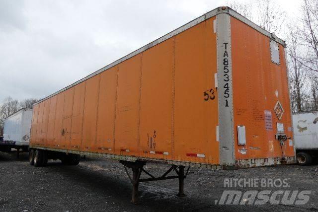 Wabash Dry Van Przyczepy ze skrzynią zamkniętą