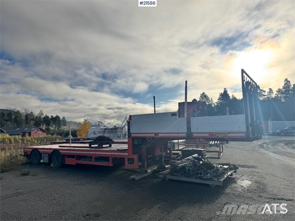 Broshuis crane semi. Inne naczepy