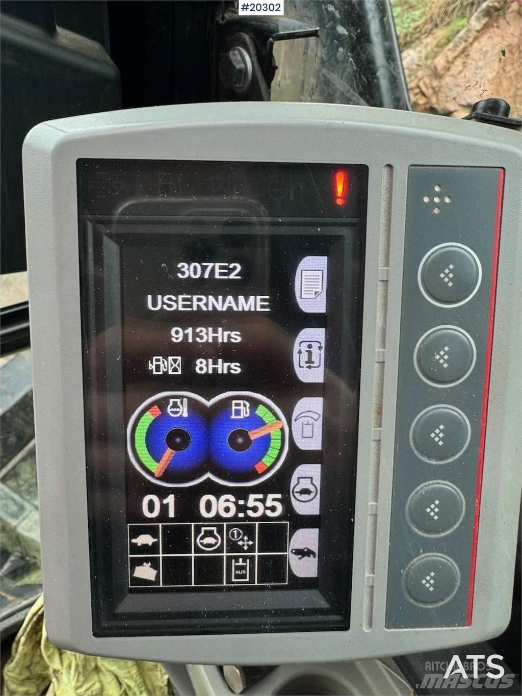 CAT 307E2 Koparki gąsienicowe