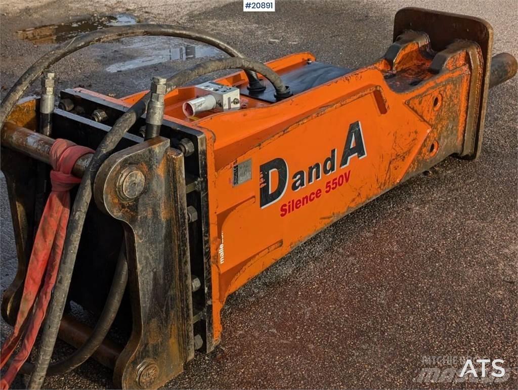  Danda Silence 550V Młoty hydrauliczne
