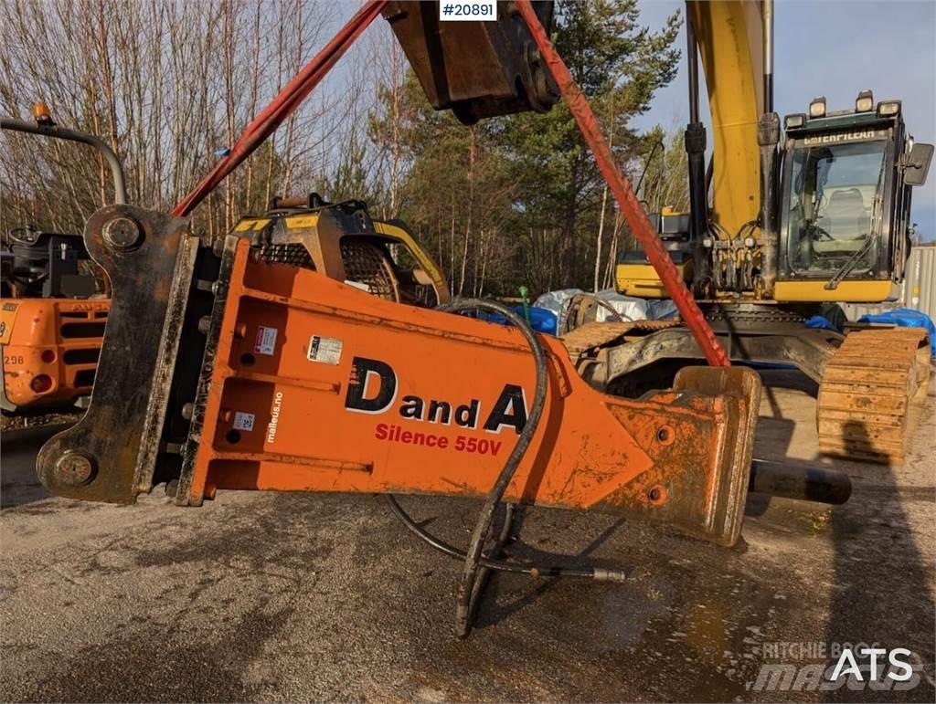  Danda Silence 550V Młoty hydrauliczne