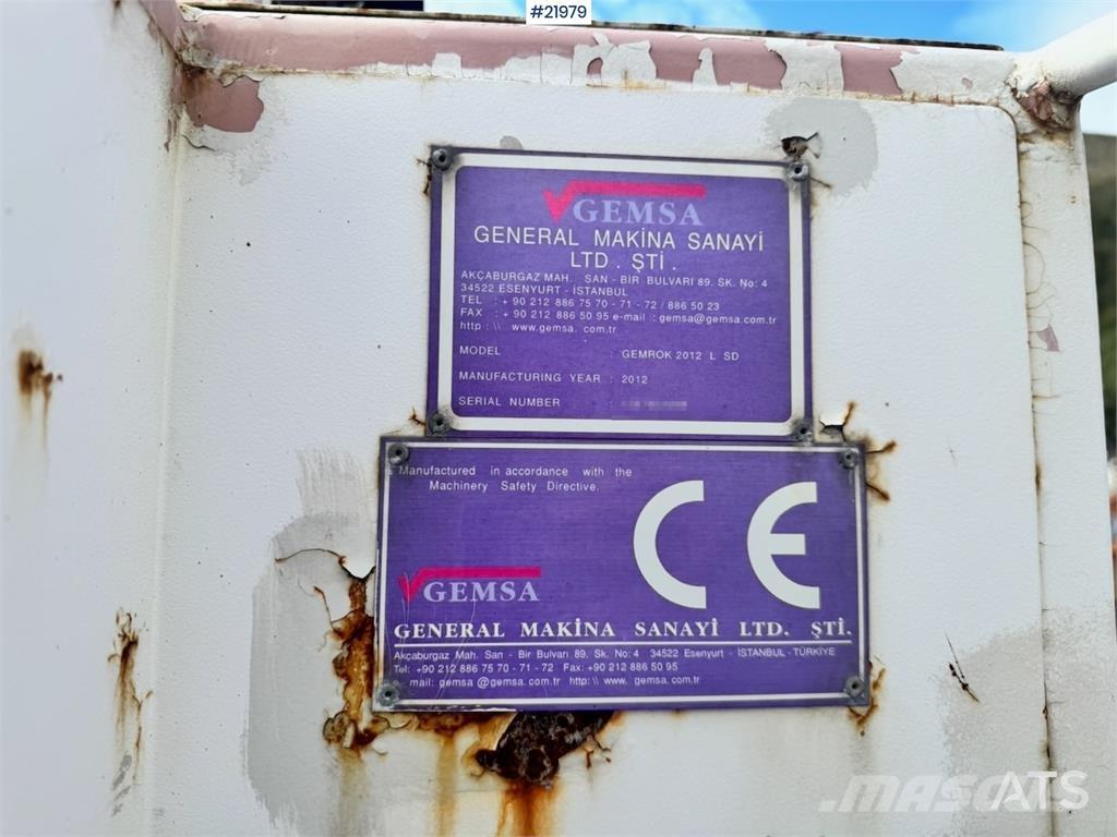 Gemsa Brønnborerigg Wiertnice do nawierzchni