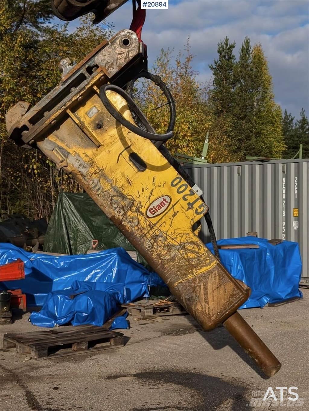 GiANT GT200 Młoty hydrauliczne