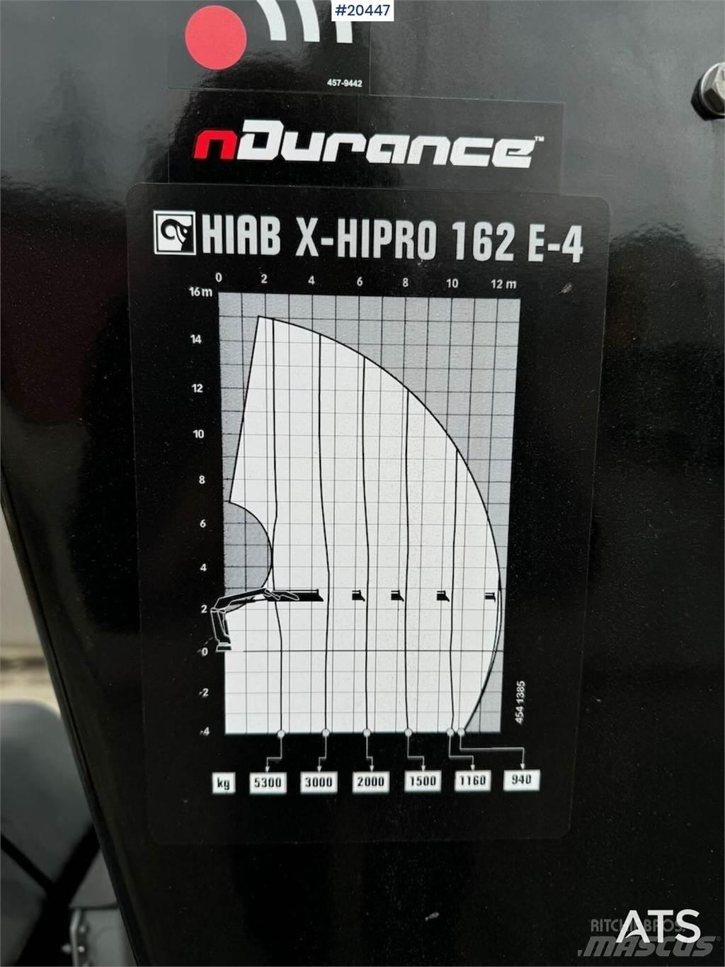 Hiab X-Hipro 162 Żurawie samochodowe