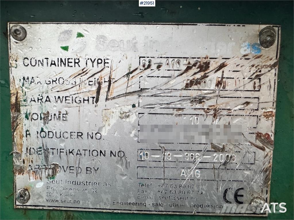  Liftcontainer 10m3 Kontenery specjalne