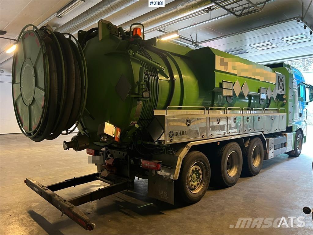 MAN TGX 35.560 Kombi / koparki ssące