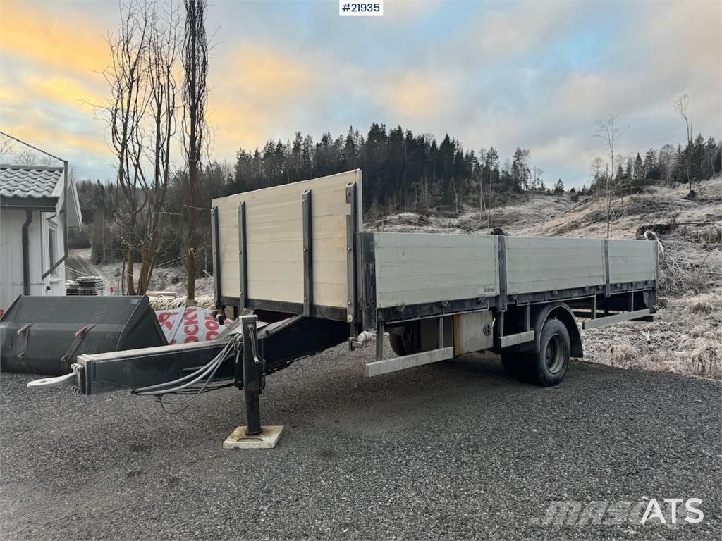 Maur 1-Axle Trailer Platformy / Przyczepy z otwieranymi burtami