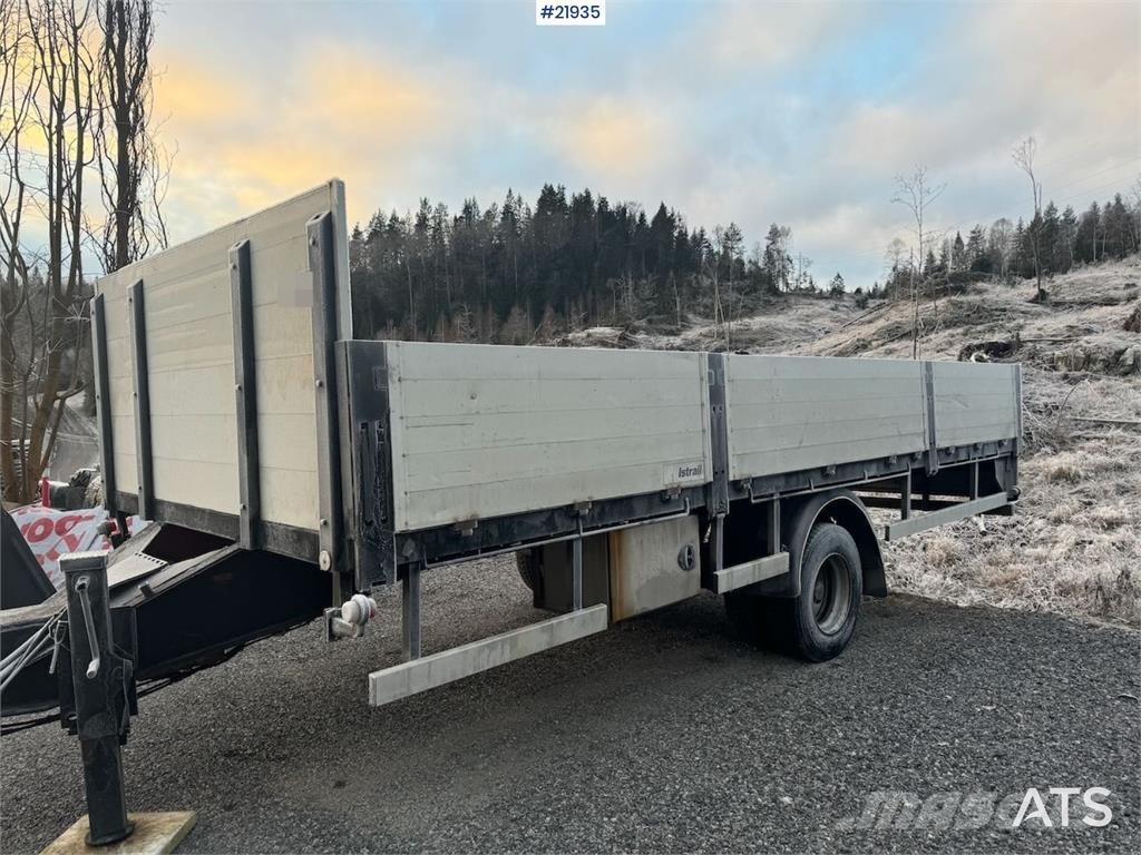 Maur 1-Axle Trailer Platformy / Przyczepy z otwieranymi burtami