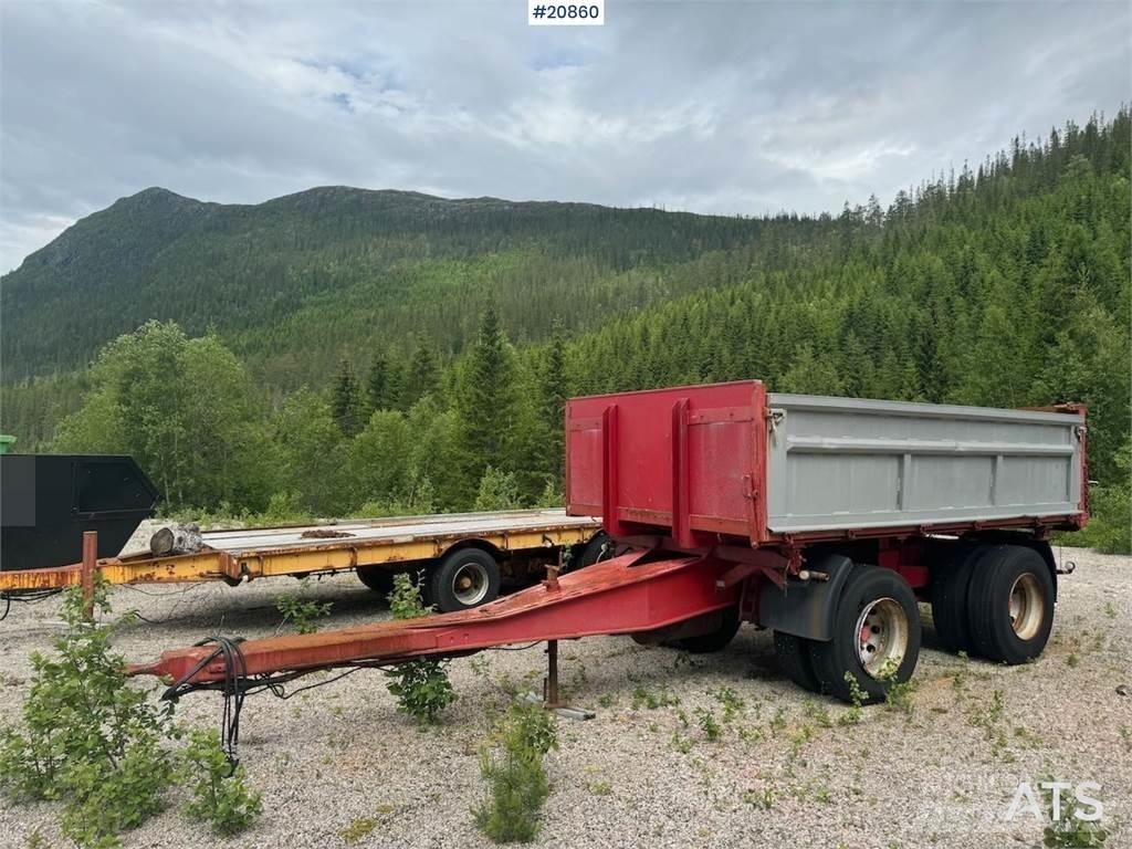 Maur Bogie Trailer Platformy / Przyczepy z otwieranymi burtami
