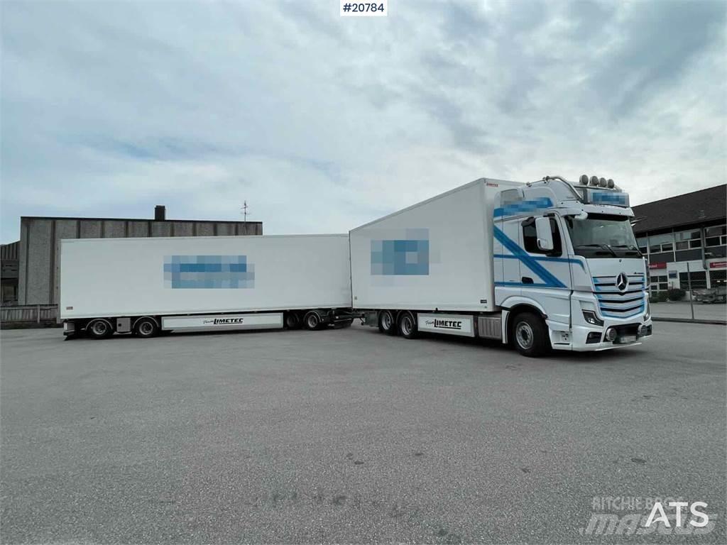 Mercedes-Benz Actros Samochody ciężarowe ze skrzynią zamkniętą