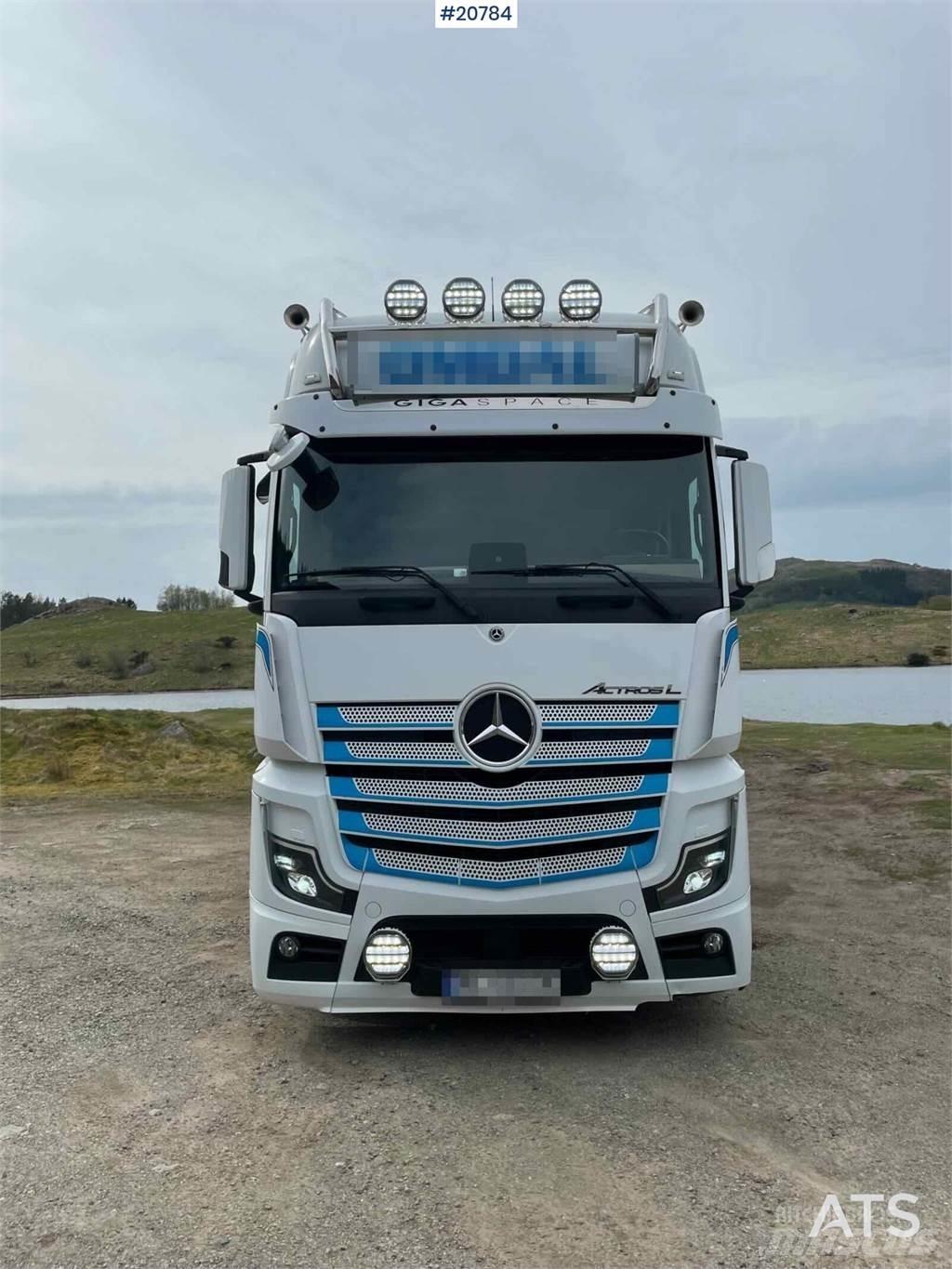 Mercedes-Benz Actros Samochody ciężarowe ze skrzynią zamkniętą