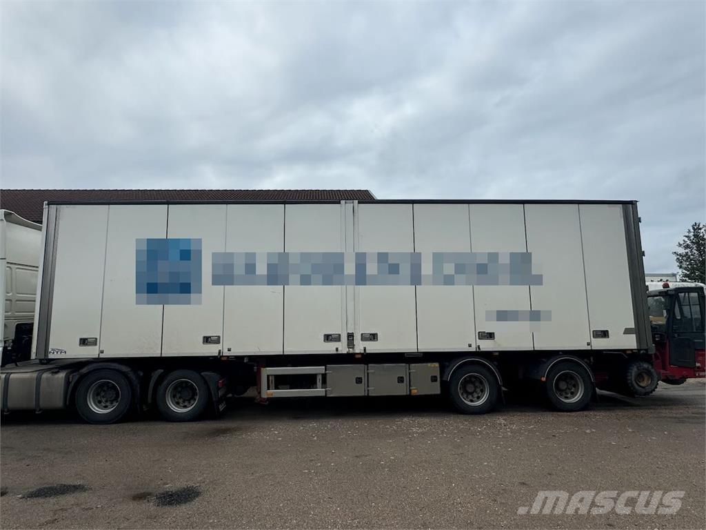 NTM City trailer Przyczepy firanki