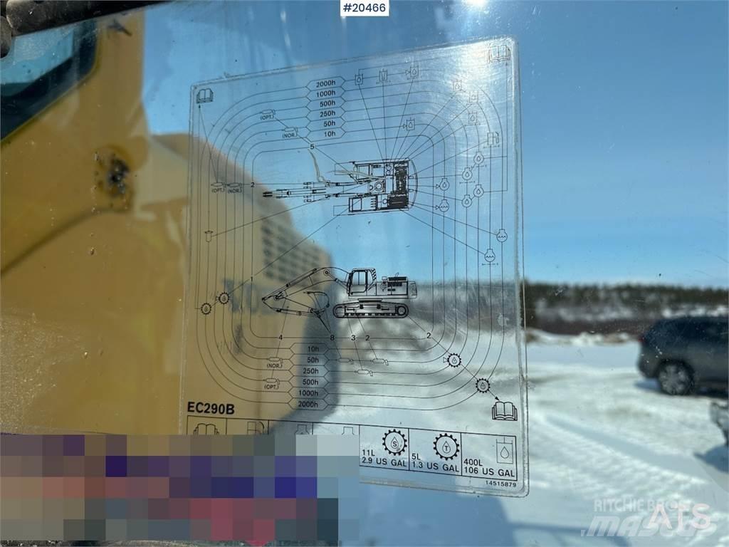 Volvo EC290 BLC Koparki gąsienicowe