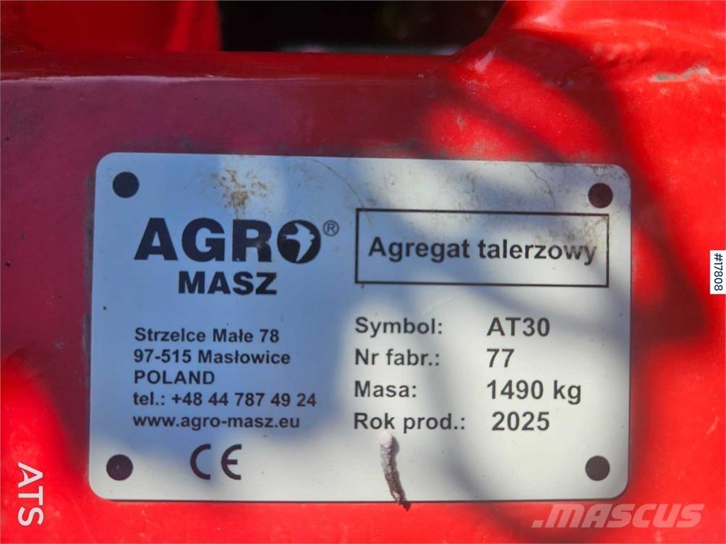 Agromasz AT30 Brony talerzowe