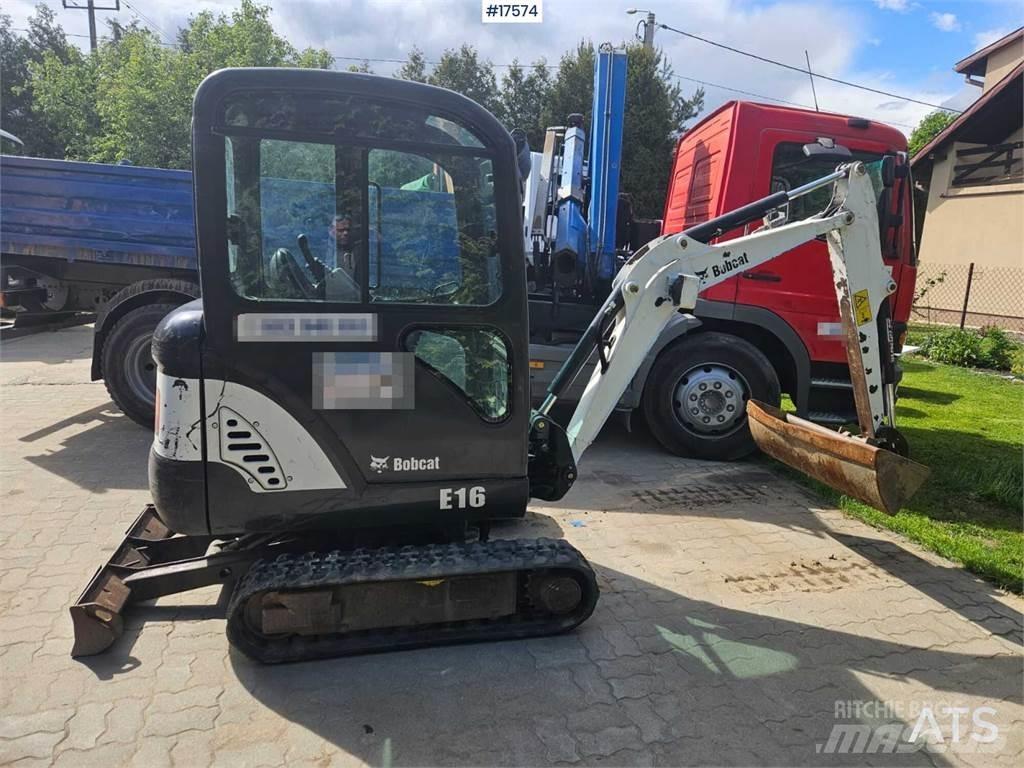 Bobcat E16 Minikoparki