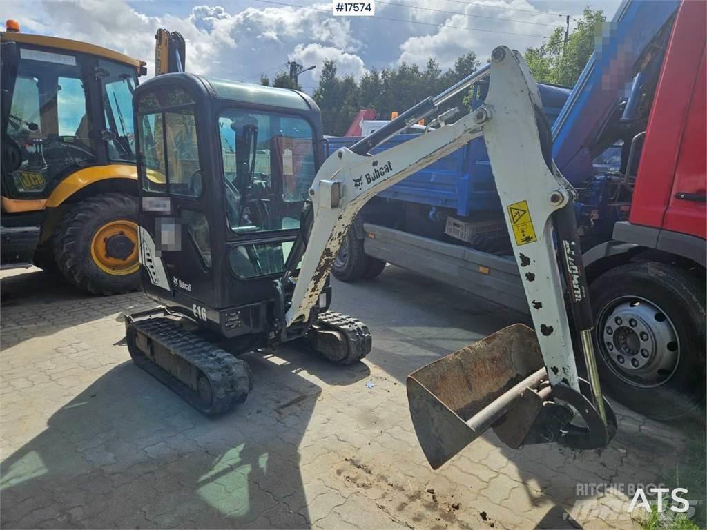 Bobcat E16 Minikoparki