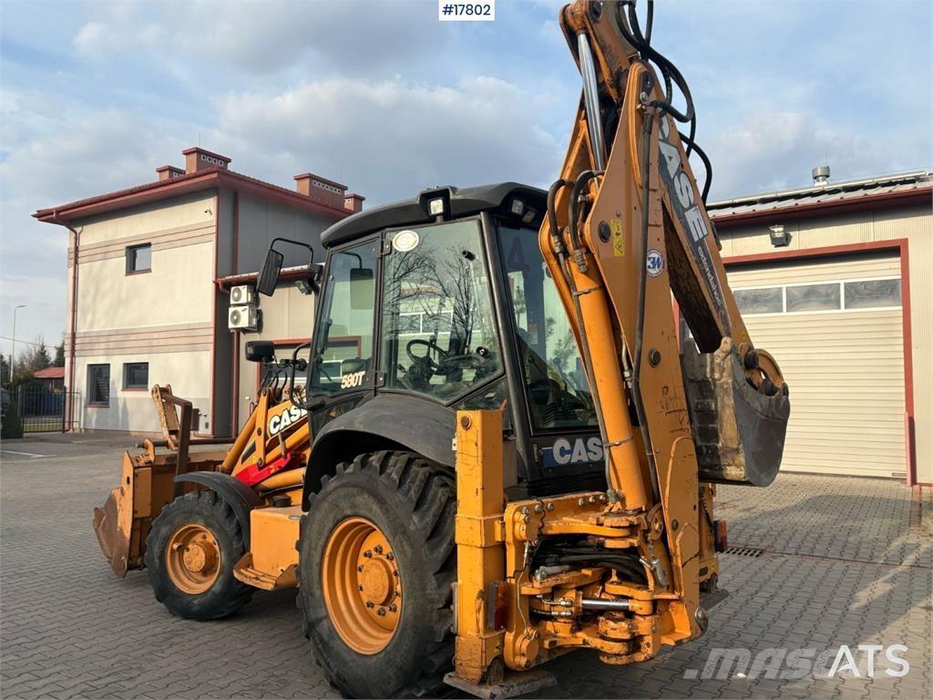 CASE 580T Koparko-ładowarki