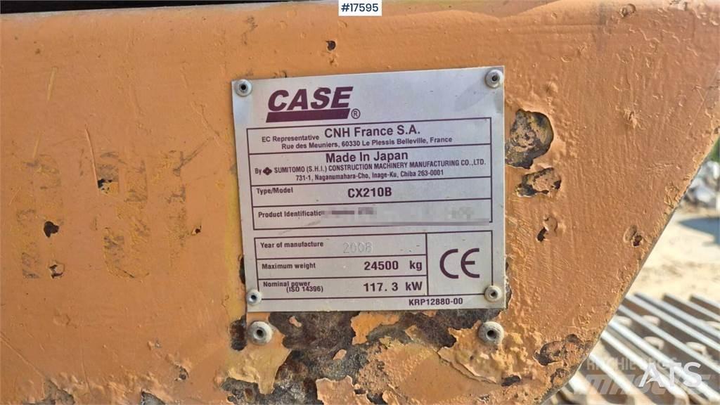 CASE CX210B Koparki gąsienicowe