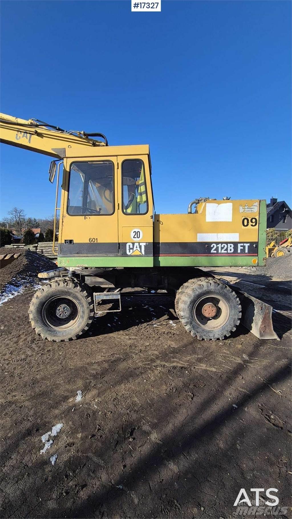 CAT 212BFT Koparki kołowe