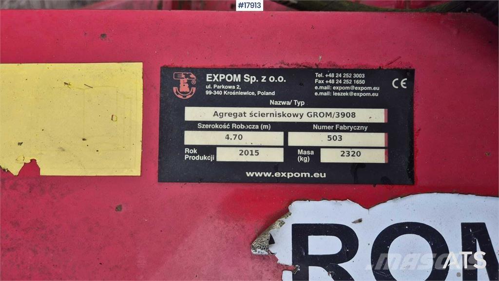 Expom Grom/3908 Inne maszyny i akcesoria uprawowe