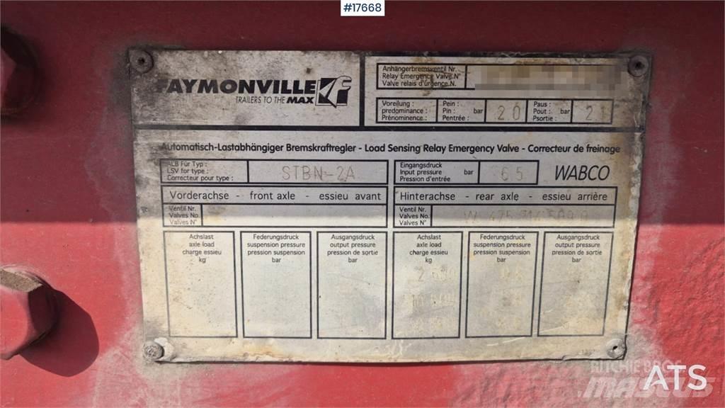Faymonville STBN-2A Naczepy niskopodłogowe