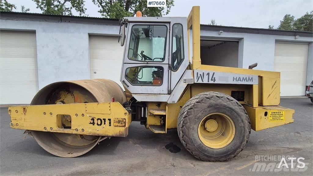 Hamm 4011D Walce jednobębnowe