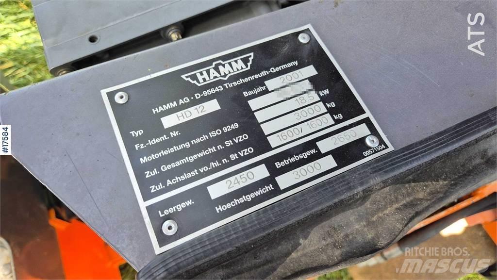 Hamm HD 12 Walce dwubębnowe