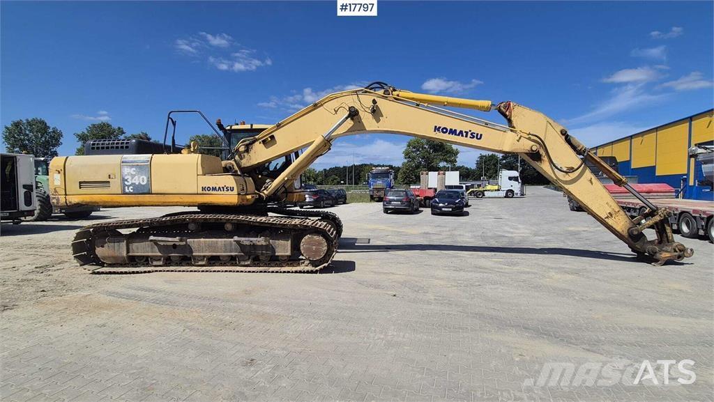 Komatsu PC 340 LC Koparki gąsienicowe