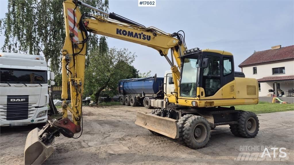 Komatsu PW 160 Koparki kołowe