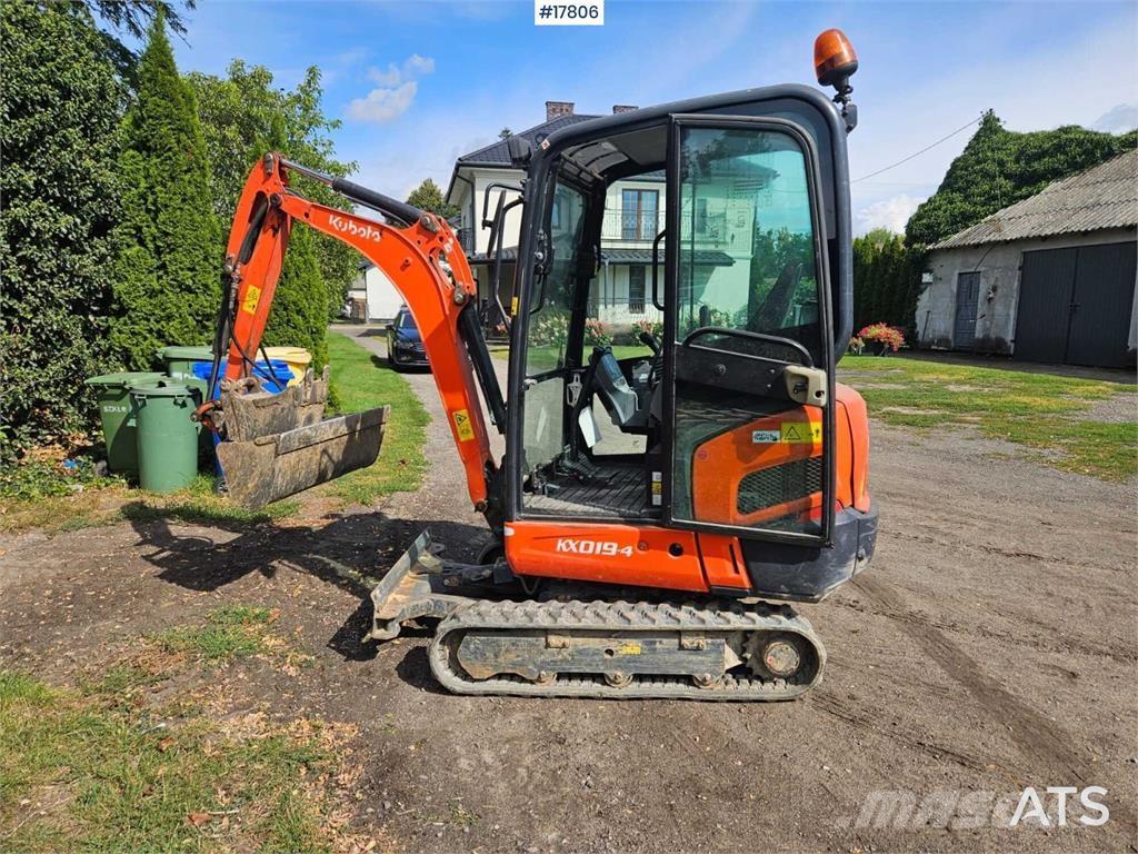 Kubota KX019-4 Minikoparki