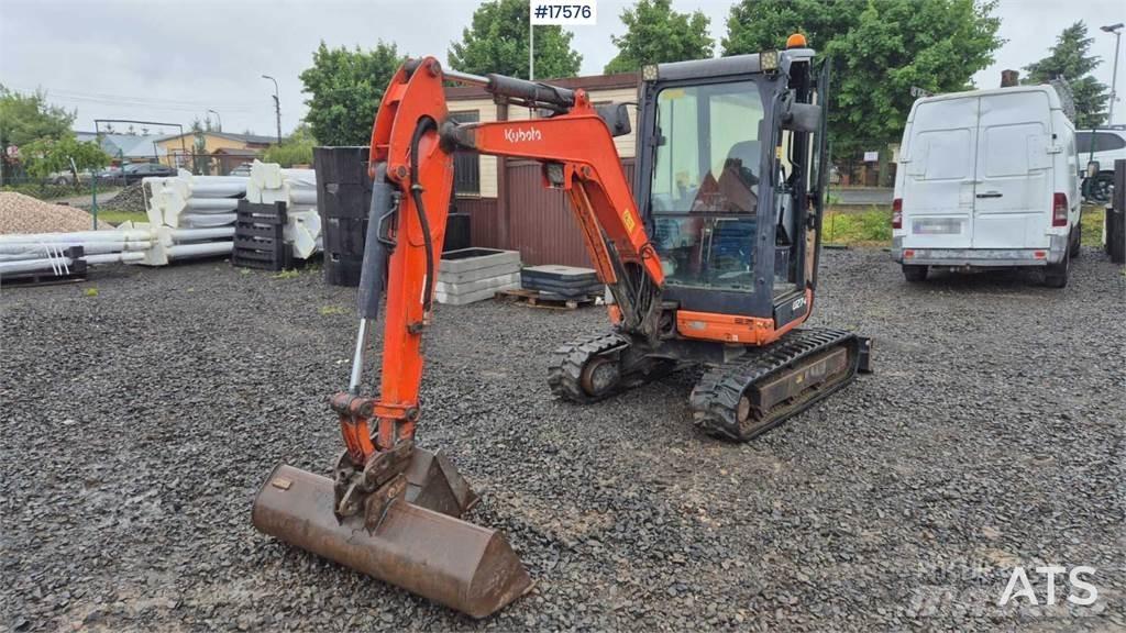 Kubota U27-4 Minikoparki