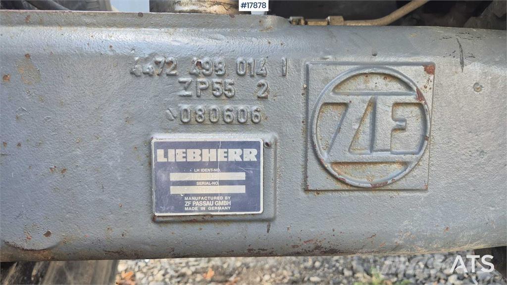 Liebherr A 900C Koparki kołowe