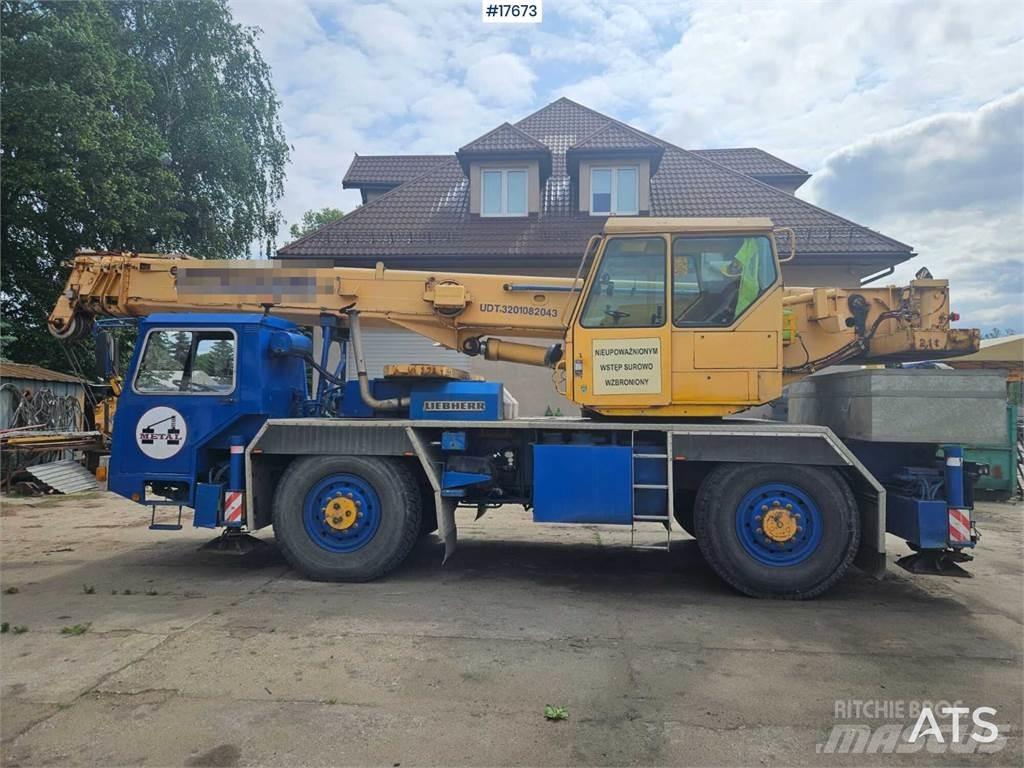 Liebherr LTM 1025 Żurawie szosowo-terenowe
