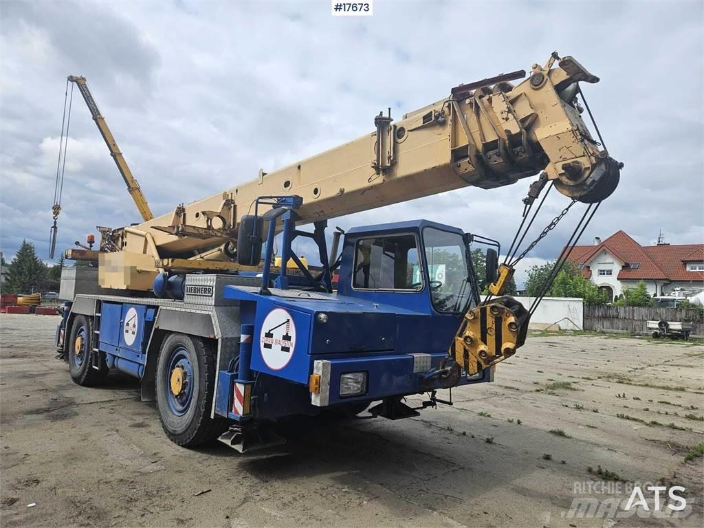 Liebherr LTM 1025 Żurawie szosowo-terenowe