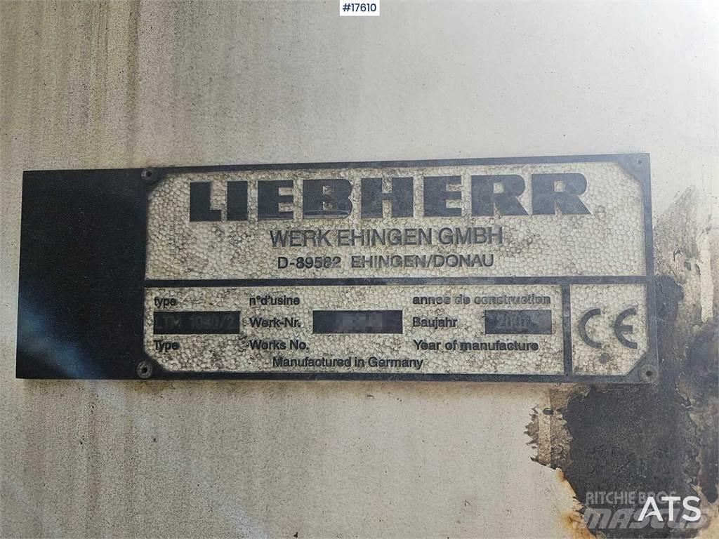 Liebherr LTM 1080/2 Żurawie szosowo-terenowe