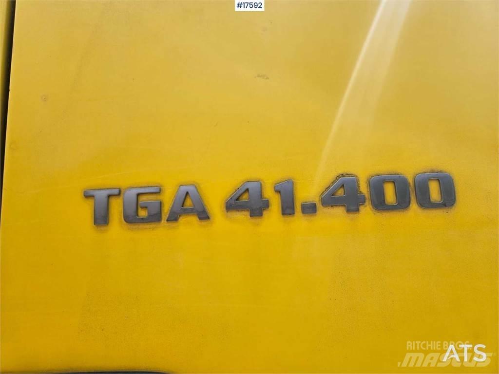 MAN TGA 41.400 Gruszki do betonu