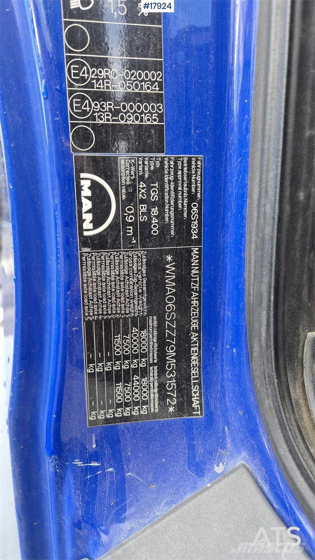 MAN TGS 18.400 Ciągniki siodłowe